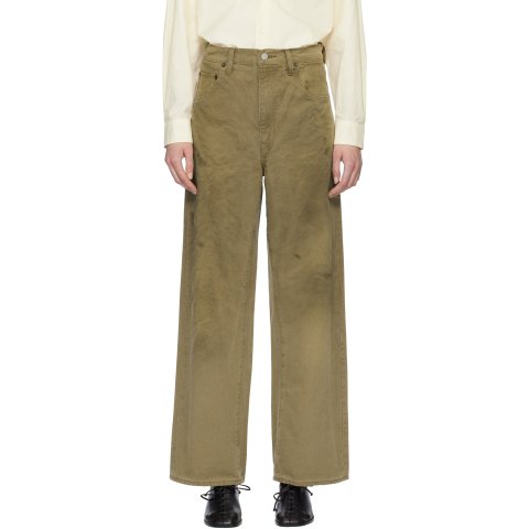 ssstein Vintage Wide Jeans Oxford Sulfur Dyed