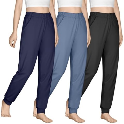 BIG ELEPHANT Girls Jogger Pants with Pockets Lightweight Athletic