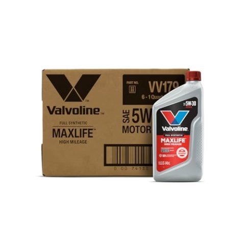 Valvoline 全合成高里程机油 5W-30 1夸脱 6瓶装