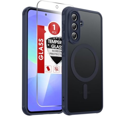 LeYi 三星 Galaxy A36 5G 磁吸手机壳 含钢化膜