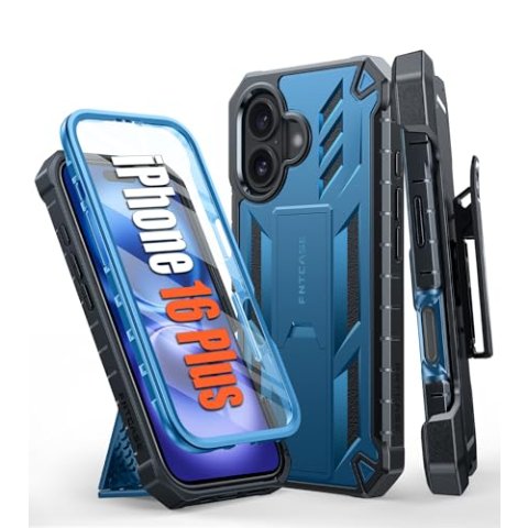 FNTCASE iPhone 16 Plus 带夹壳 保护套 内置膜