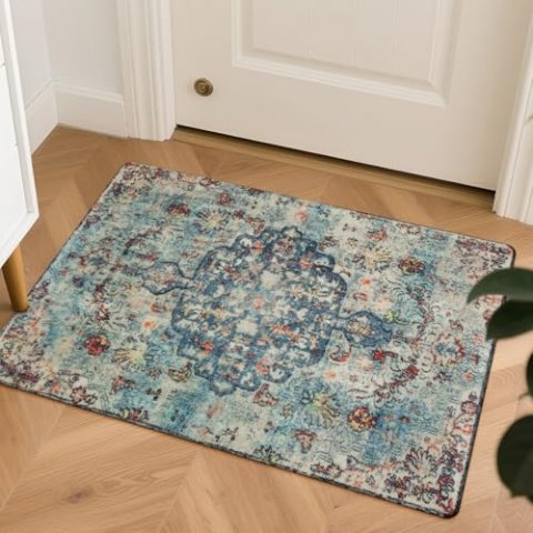 Lahome Reine Bohemian 复古波斯地毯 2x3 防滑易清洗