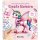 BSCOOL Unicorn Fashion Design Sticker Book for Kids Activity