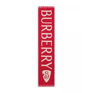 Burberry  Logo 羊毛围巾