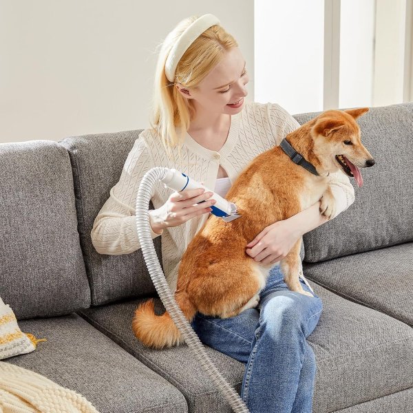 DUMOS DumosLifestyle Pet Grooming Vacuum Kit 2.5L for Dogs and Cats
