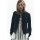 Fitted Velvet Military Jacket