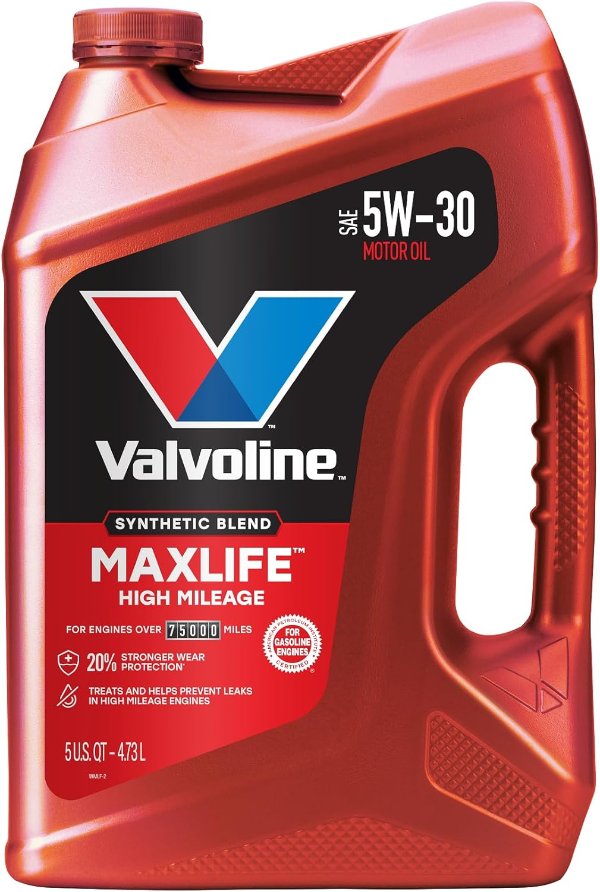  MaxLife 高里程合成机油 5W30 5夸脱