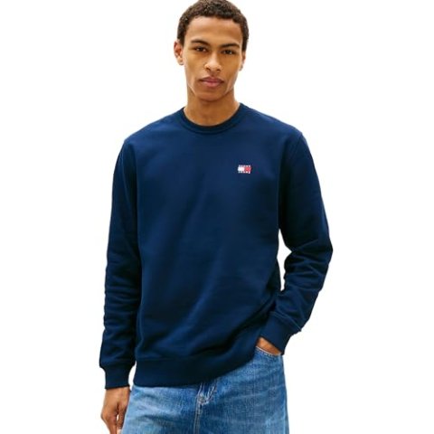 Tommy Jeans Regular Badge Crewneck Sweatshirt Medium