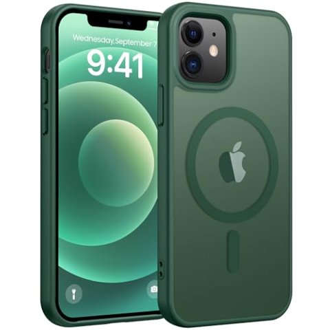 FNTCASE iPhone 13/12 Mini 磁吸半透壳