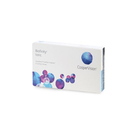 olensBiofinity Toric 1-Month Contact Lenses (6-Pack)