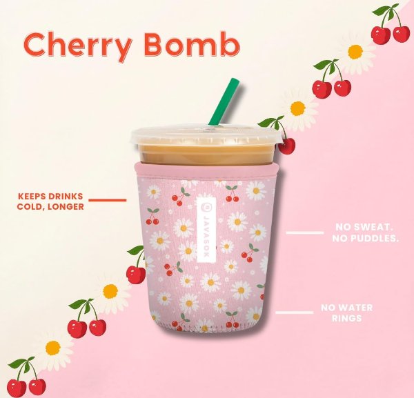 Sok It JavaSok Insulated Neoprene Cup Sleeve Medium 22-28oz