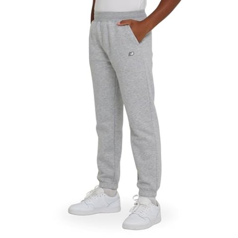 New Balance Boys Relaxed Fit Joggers Cotton Blend Fleece Sweatpants Sizes 4-20