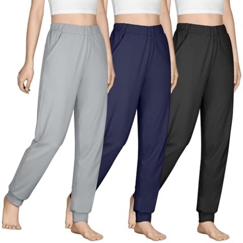 BIG ELEPHANT Girls Lightweight Jogger Pants with Pockets