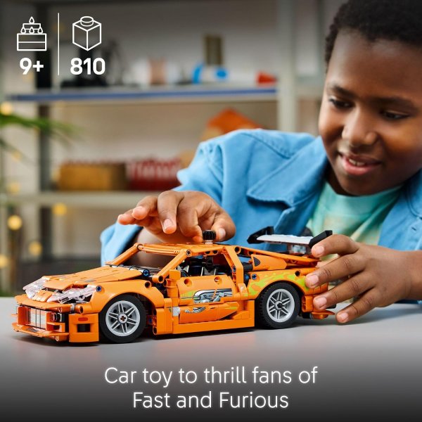  Technic Fast & Furious Toyota Supra MK4 Building Kit 810 Pieces 42204