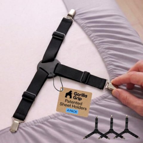 GORILLA GRIP 床单固定器 4件装