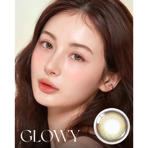 OLENS Glowy 1-Day Golden Olive Color Contacts (10 Pack)