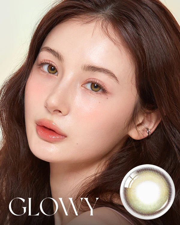 OLENS Glowy 1-Day Golden Olive Color Contacts (10 Pack)