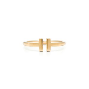 TIFFANY & Co 金线戒指 18K黄金