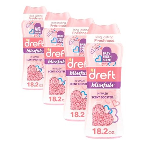 Dreft 洗衣香珠 婴儿清香 18.2盎司*4瓶