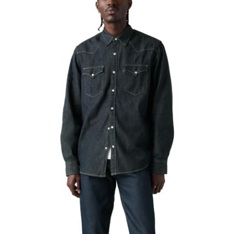 Levi's 男士西部牛仔衬衫 M码