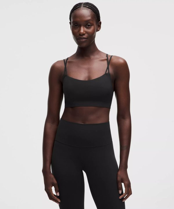 FlexyFlex Double-Strap Yoga Bra Light Support A-C Cups