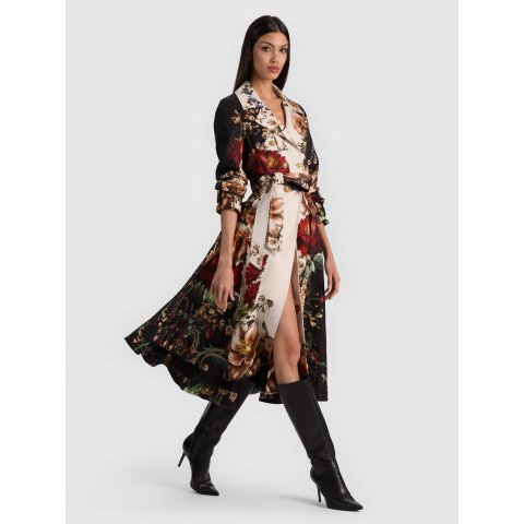 Alice + Olivia ELLIE GODET 花卉风衣