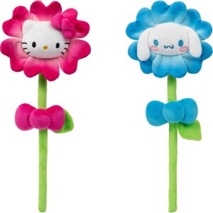 闪购：Jazwares Hello Kitty & 玉桂狗 14"毛绒花束 2只