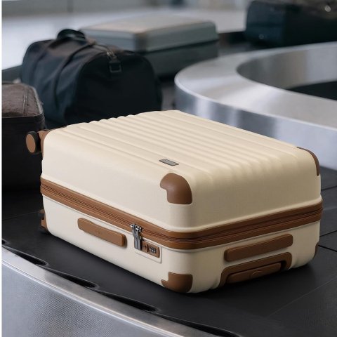 Coolife 24-Inch Lightweight Durable Hardshell Suitcase