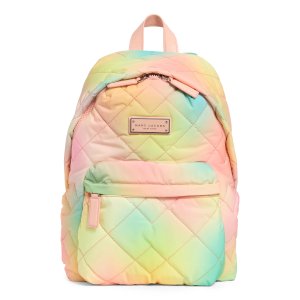 Marc Jacobs 女士Logo双肩包