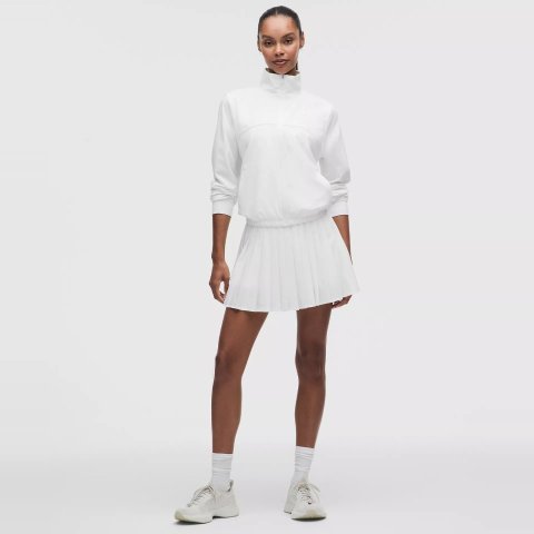 lululemon 高腰百褶网球裙