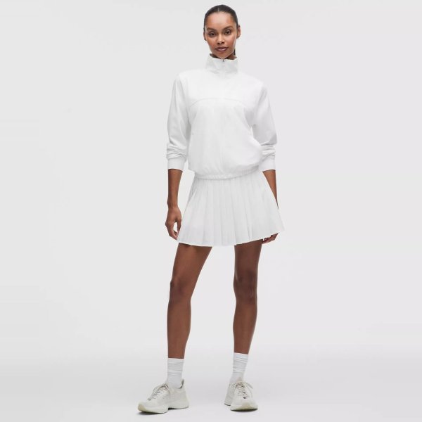 lululemon 高腰百褶网球裙