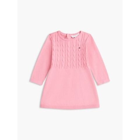 Tommy Hilfiger Babies  Cable Knit Sweater Dress