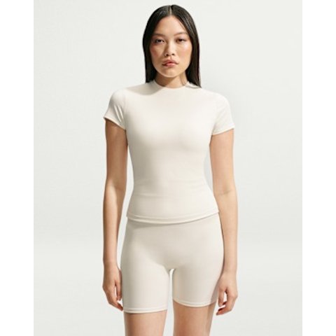 NikeSKIMS 女士哑光加垫Baby Tee