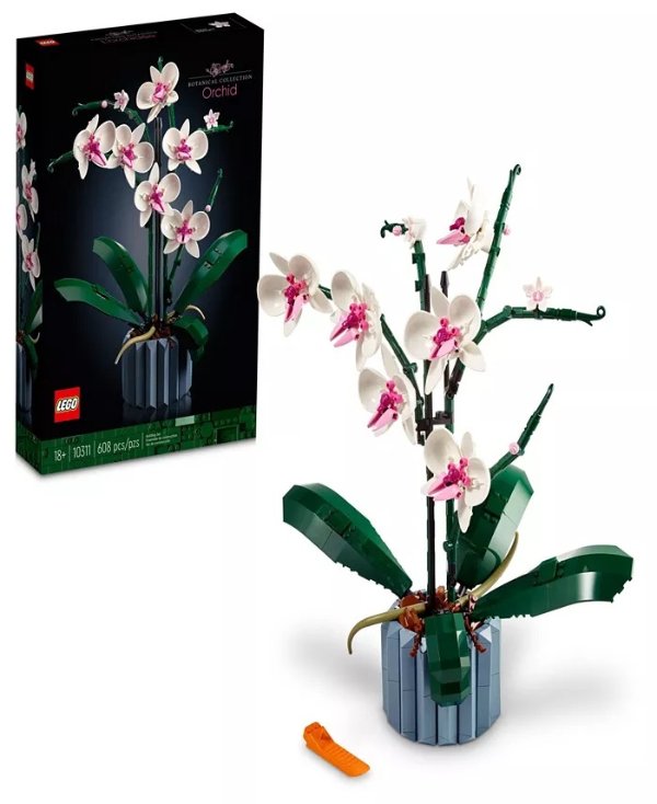 Icons 10311 Orchid Botanical House Plant Building Set