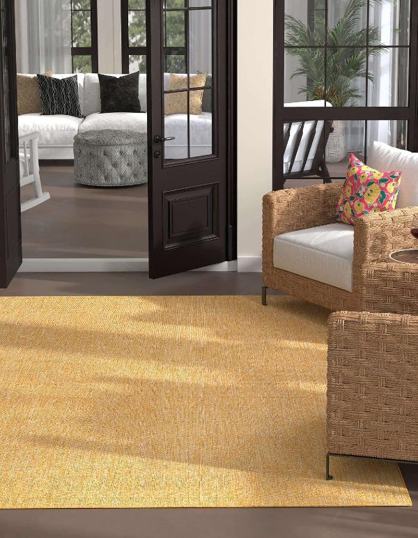  Indoor Outdoor Flatweave Area Rug 7' 10" Square