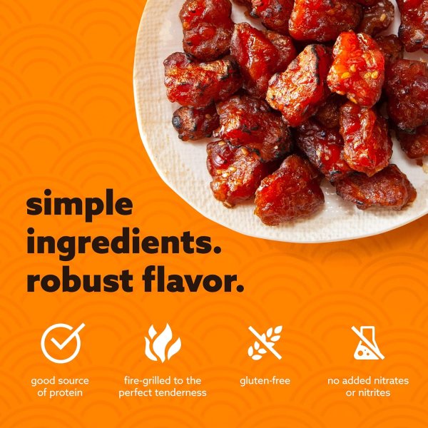  Korean BBQ Variety Pack Pork Snack Bites & Jerky 15 Pack