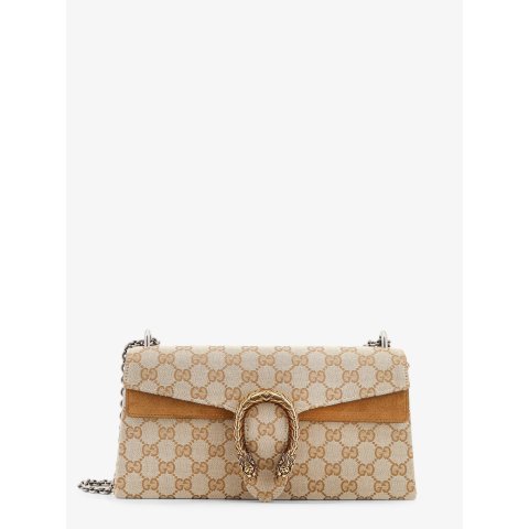 GucciGucci Dionysus GG帆布斜挎包 米色
