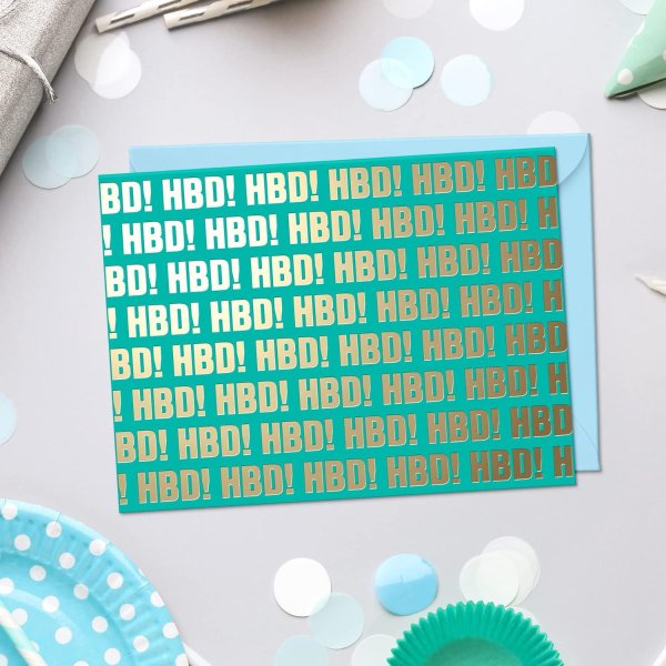 Sweetzer & Orange Sweetzer & Orange Happy Birthday Card Assortment Box Set of 20 with Envelopes