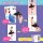 BSCOOL Dance Dress Up Sticker Activity Book for Girls
