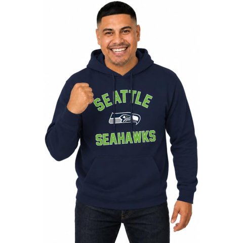 Team Fan Apparel NFL Gameday Hoodie Pullover Sweatshirt for Men and Women