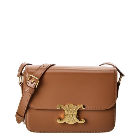 Teen Triomphe Leather Shoulder Bag
