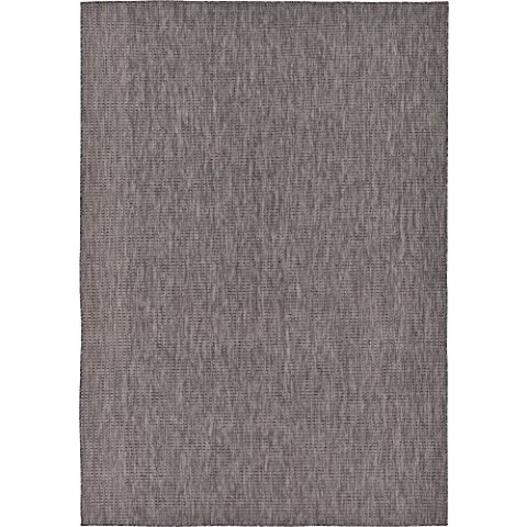 Unique Loom Indoor Outdoor Flatweave Area Rug 8' x 11'4" Rectangle